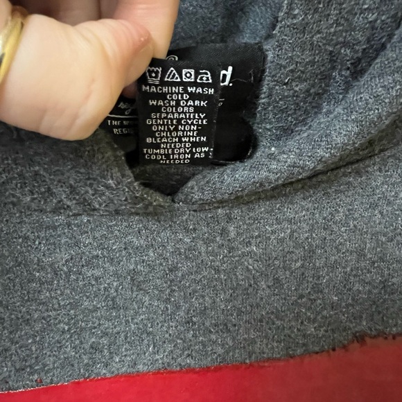 Ecko Untld Vintage Rhino Splatter Hoodie Y2K - Picture 8 of 10